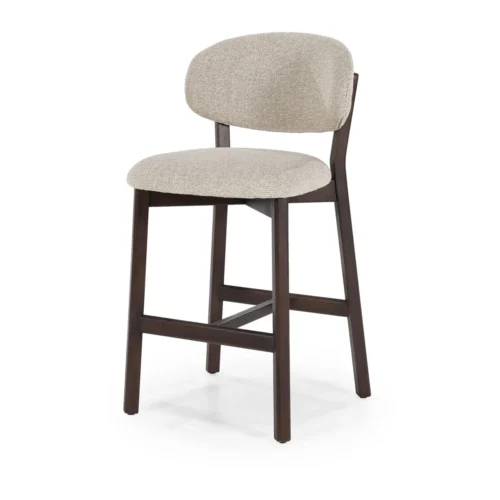 Barstoel Mikky Bruin - Taupe