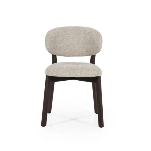 Eetkamerstoel Mikky Bruin - Taupe - Afbeelding 2