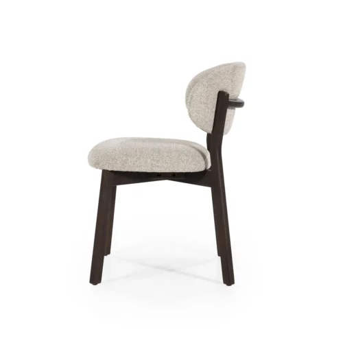 Eetkamerstoel Mikky Bruin - Taupe - Afbeelding 3