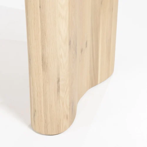 Organische Eettafel Josh 250 x 110 cm- kleur Naturel - Afbeelding 9