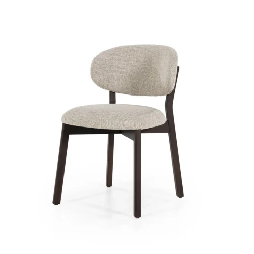 Eetkamerstoel Mikky Bruin - Taupe