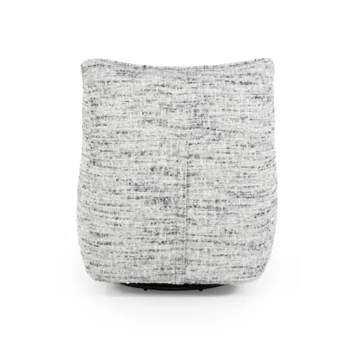 Draaibare Fauteuil Loys - Grijs - Afbeelding 4
