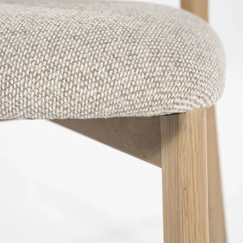 Eetkamerstoel Mikky Naturel - Taupe - Afbeelding 8