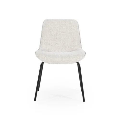 Eetkamerstoel Base - kleur Beige - Afbeelding 2