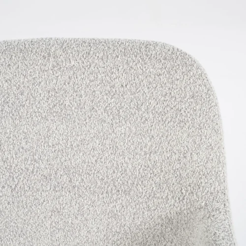 Eetkamerstoel Fika Bouclé - kleur Beige - Afbeelding 6