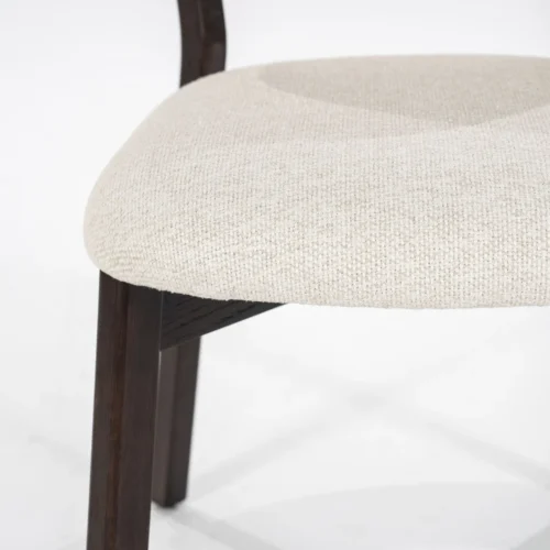 Eetkamerstoel Mikky Bruin - Beige - Afbeelding 9