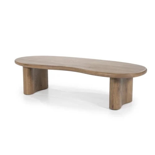 Organische Salontafel Josh - Bruin - Afbeelding 3