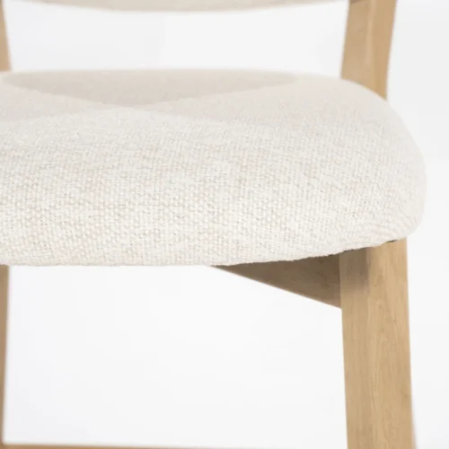 Barstoel Mikky Naturel - Beige - Afbeelding 6