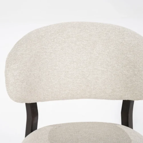 Eetkamerstoel Mikky Bruin - Beige - Afbeelding 5
