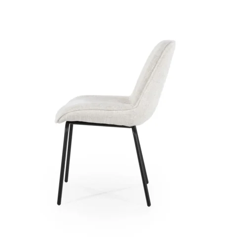 Eetkamerstoel Base - kleur Beige - Afbeelding 4