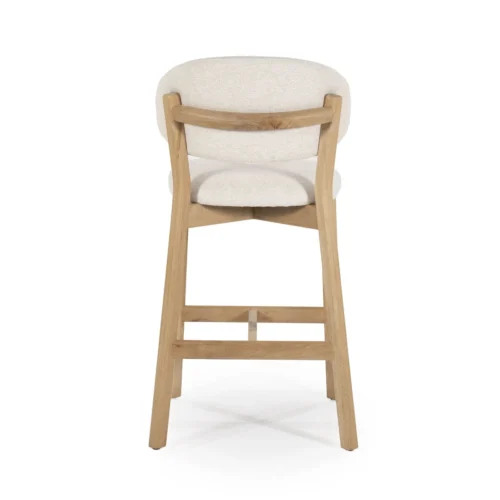 Barstoel Mikky Naturel - Beige - Afbeelding 3
