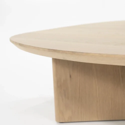 Salontafel Stef 80 x 80 cm - Naturel - Afbeelding 6