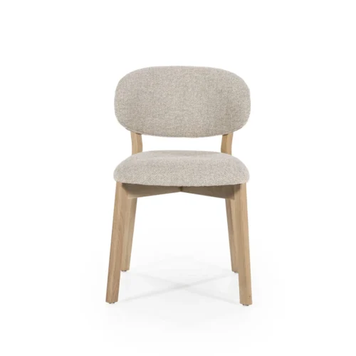 Eetkamerstoel Mikky Naturel - Taupe - Afbeelding 2