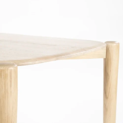 Deens Ovale Eettafel Selbu 160 x 100cm - kleur Naturel - Afbeelding 6