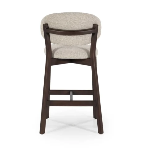 Barstoel Mikky Bruin - Taupe - Afbeelding 4