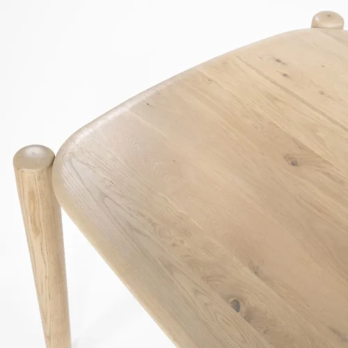 Deens Ovale Eettafel Selbu 160 x 100cm - kleur Naturel - Afbeelding 7