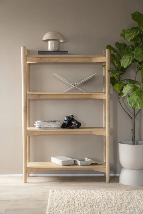 Wandkast Selbu Eikenhout 110 x 170 cm - Naturel