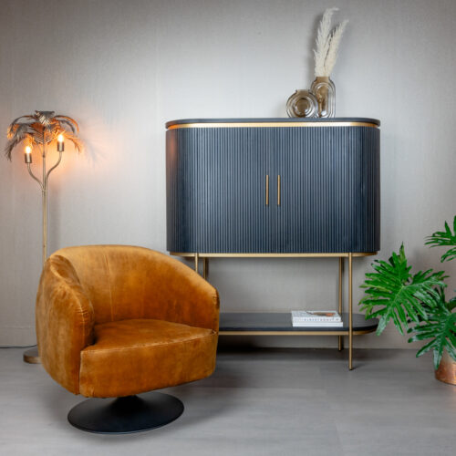 Draaibare Fauteuil Bargo - Goud - Afbeelding 3