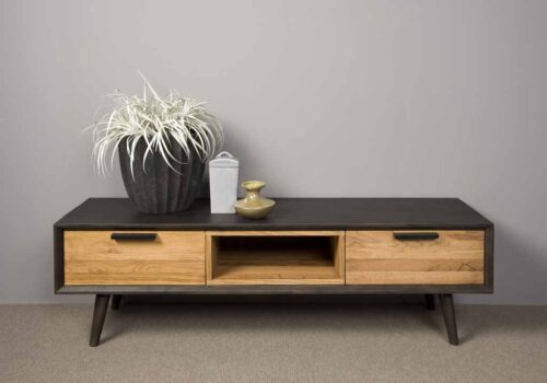TV-meubel Bresso Eiken 152 cm - Afbeelding 3