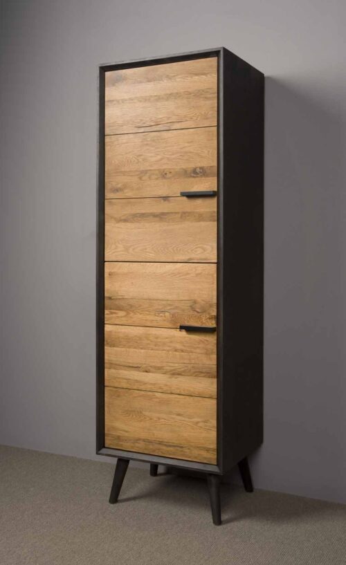 Opbergkast Bresso Eiken174 x 55 cm (links) - Afbeelding 3