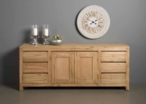 Dressoir Corona Teak 180 cm - Afbeelding 3