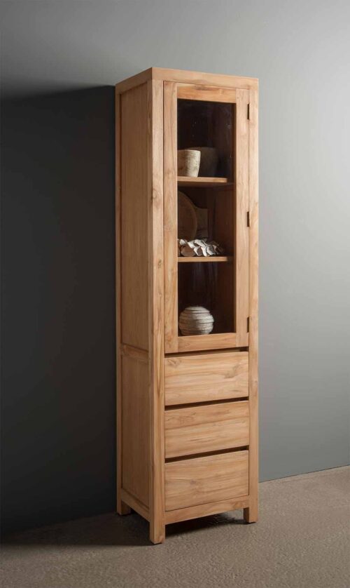 Buffetkast Corona Teak met 1 deur - Afbeelding 3