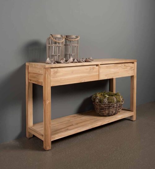 Side-table Corona Teak 130 cm - Afbeelding 3