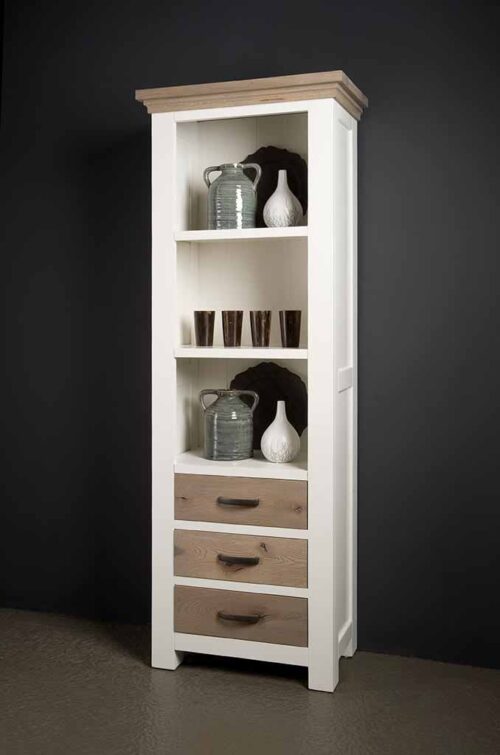 Boekenkast Parma 70 x 195 cm - Wit - Afbeelding 5