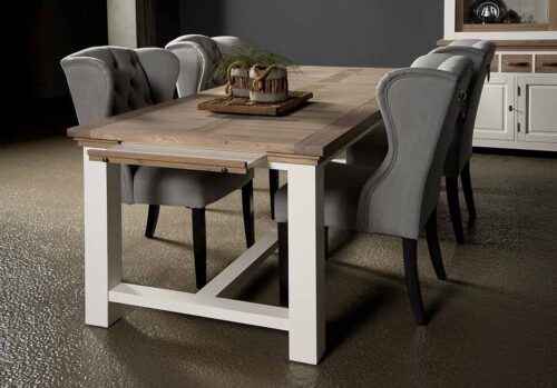 Eettafel Parma 160 cm - Wit - Afbeelding 5