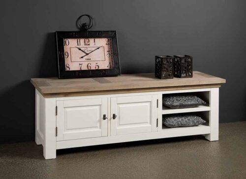 TV-meubel Parma 160 cm - Wit - Afbeelding 5