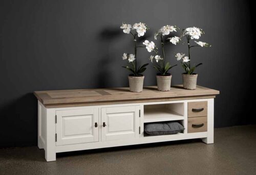 TV-meubel Parma 190 cm - Wit - Afbeelding 5