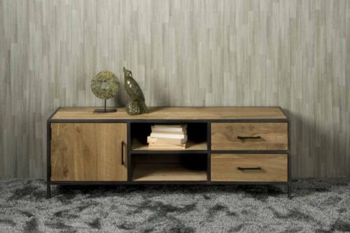 TV-meubel Luna Eikenhout - 160 cm - Afbeelding 3