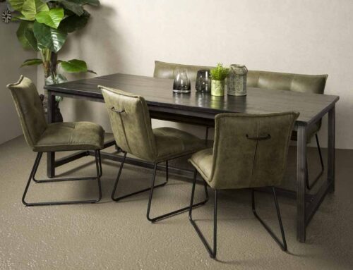 Eettafel Paterno Zwart - 220 cm - Afbeelding 3