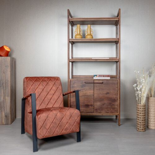 Fauteuil Villa Velvet - Koper - Afbeelding 4