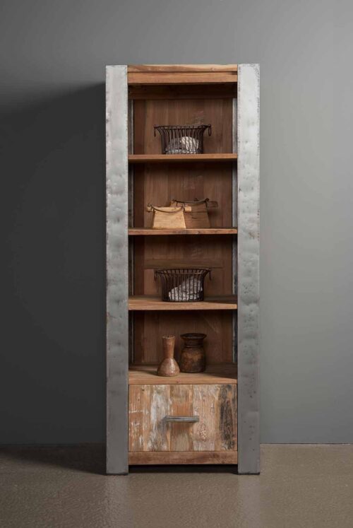 Boekenkast Novara met 1 lade 190 x 70 cm