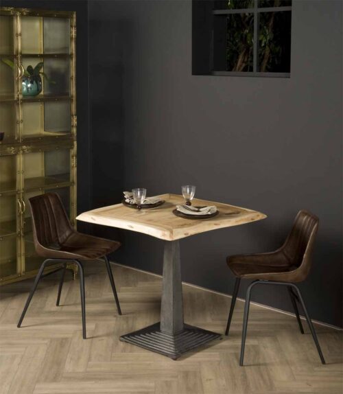 Boomstam Cafetafel 78 cm hoog - Afbeelding 3