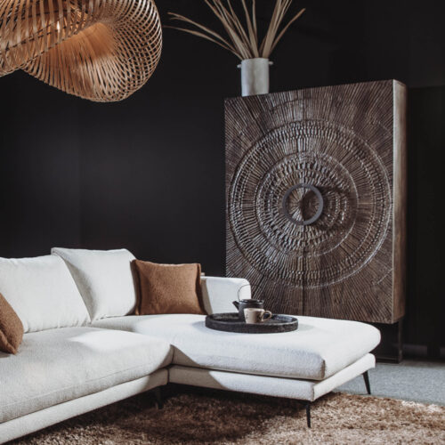Opbergkast Padua Mangohout 190 x 120 cm - Afbeelding 4