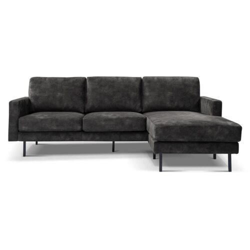 2,5-zits Lounge/Hoekbank Cambridge - Antraciet