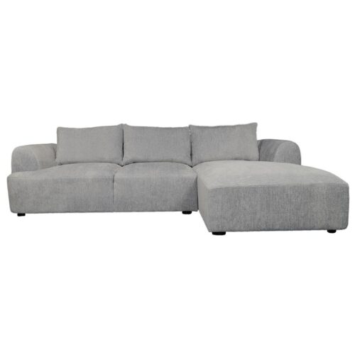 2,5-zits Lounge/Hoekbank Canterbury - Taupe (Lounge Rechts)