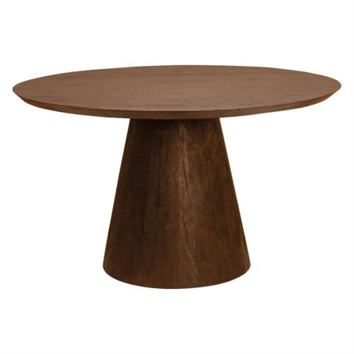 Ronde Eettafel Premana Mangohout Bruin - 130cm