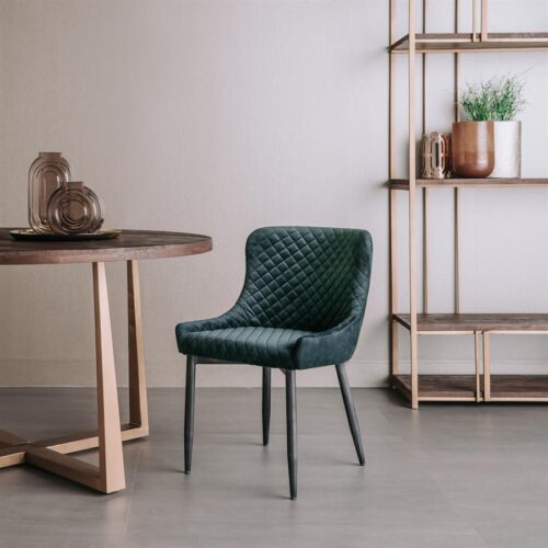 Eetkamerstoel Oledo Velvet - Groen - Afbeelding 2
