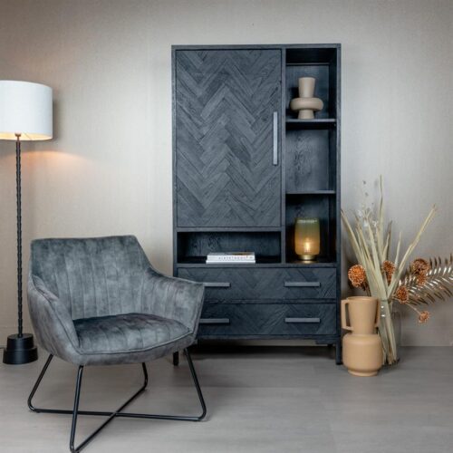 Fauteuil Monte Velvet - Groen - Afbeelding 3