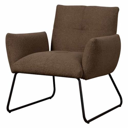 Fauteuil Dante Teddy - Donker bruin - Afbeelding 2