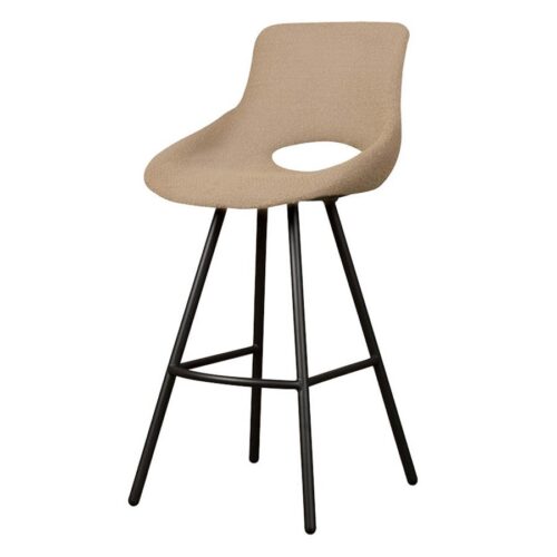 Barkruk Campo Teddy - Licht bruin (zithoogte 65 cm) - Afbeelding 2
