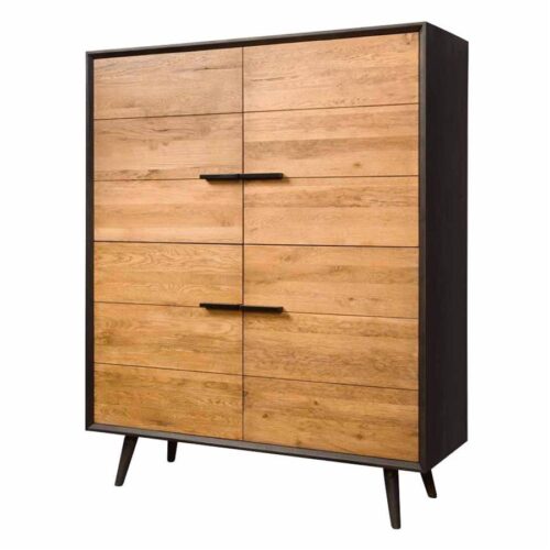 Opbergkast Bresso Eiken 160 x 130 cm