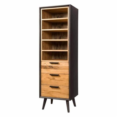 Boekenkast Bresso Eiken 174 x 55 cm
