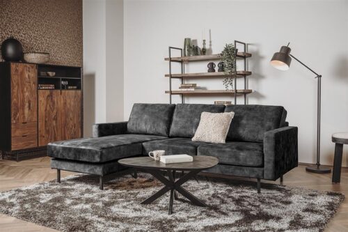 2,5-zits Lounge/Hoekbank Cambridge - Antraciet - Afbeelding 2