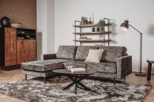 2,5-zits Lounge/Hoekbank Cambridge - Olijf Grijs - Afbeelding 2