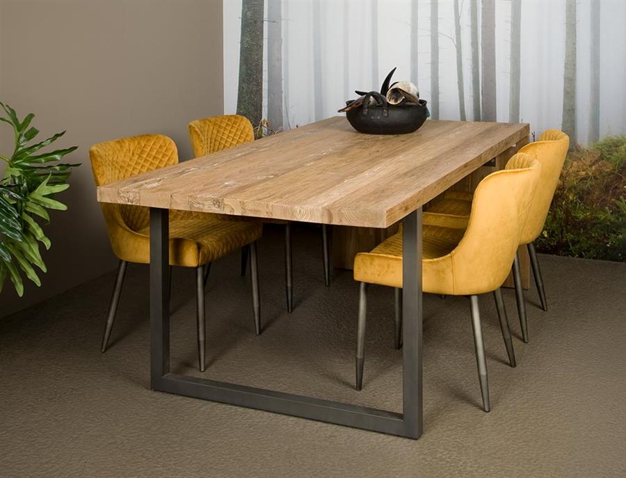 Eettafel Lucca Teak 240 cm - Afbeelding 2