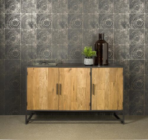 Dressoir Felino Teakhout 160 cm - Afbeelding 2